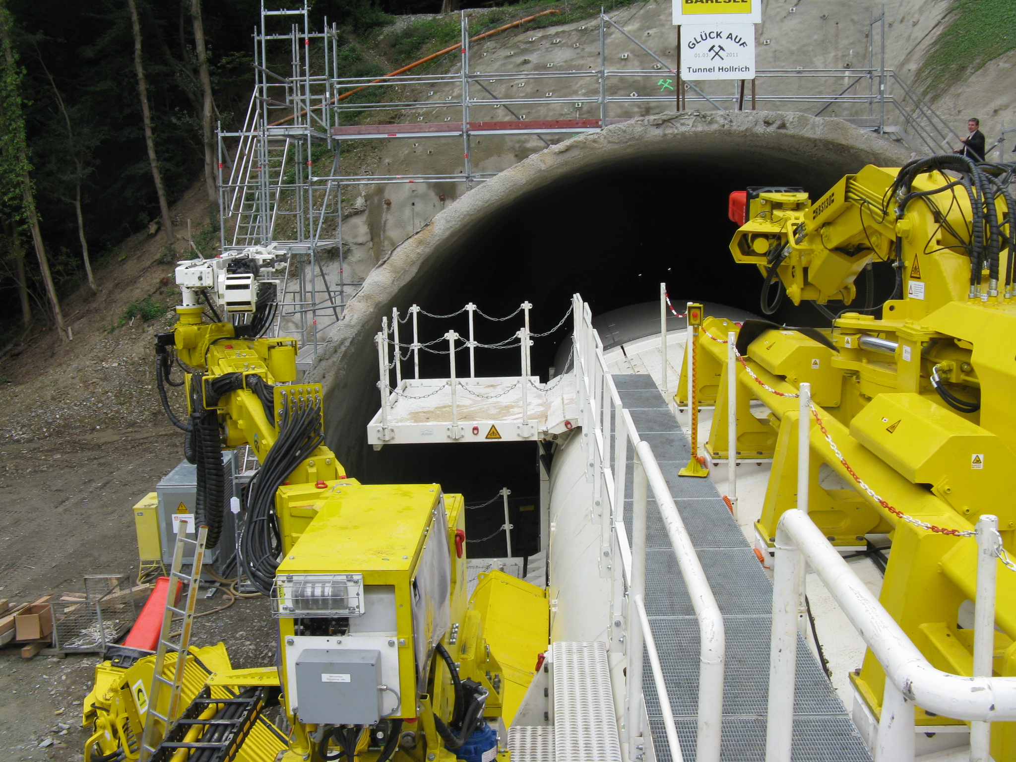 Tunnelsanierung Langenauer und Hollricher Tunnel