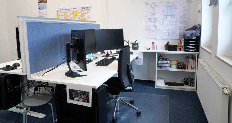Büroarbeitsplätze Niederlassung Schmallenberg