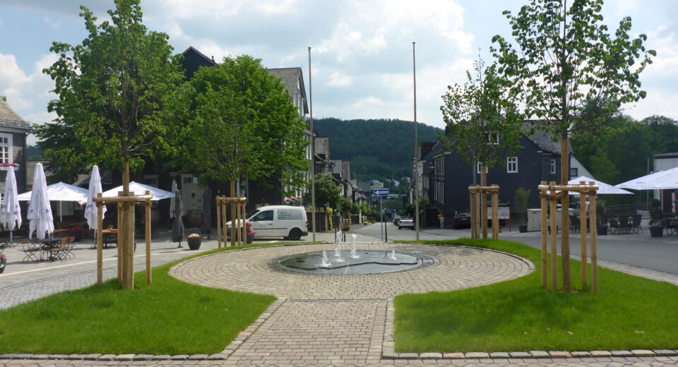 Neugestaltung Goetheplatz Bad Berleburg