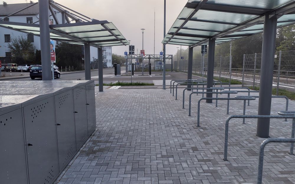 Fahrradanlage Bahnhof Biedenkopf