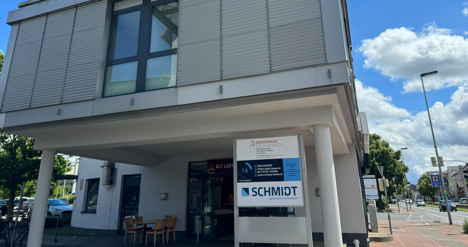 Eingang Niederlassung Schmidt Laatzen