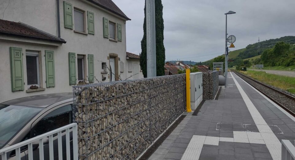 Bahnsteig in Elpersheim