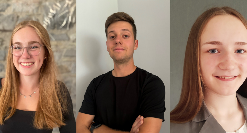 3 Auszubildende