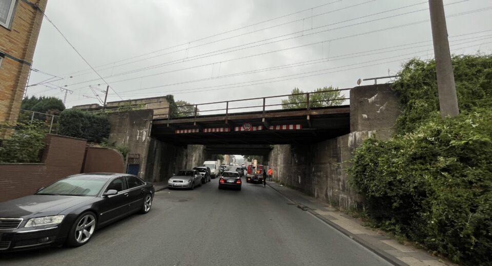 Eisenbahnbrücke in Oberhausen